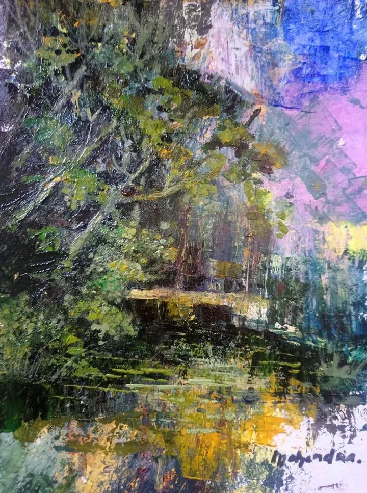 Landscape (4), œuvre de Dek Mahendra