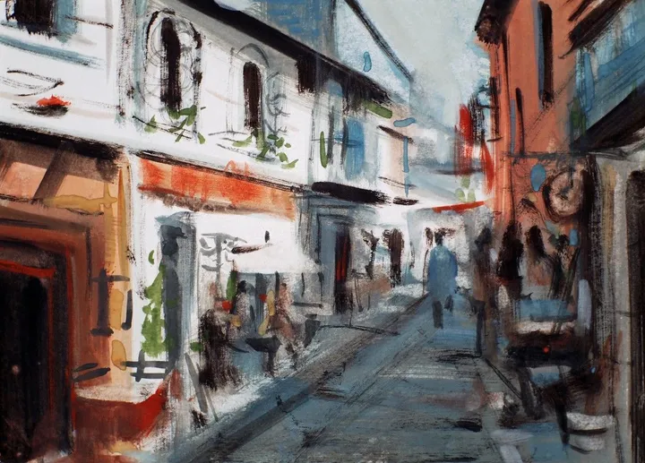 Lane, artwork by Misure Nien