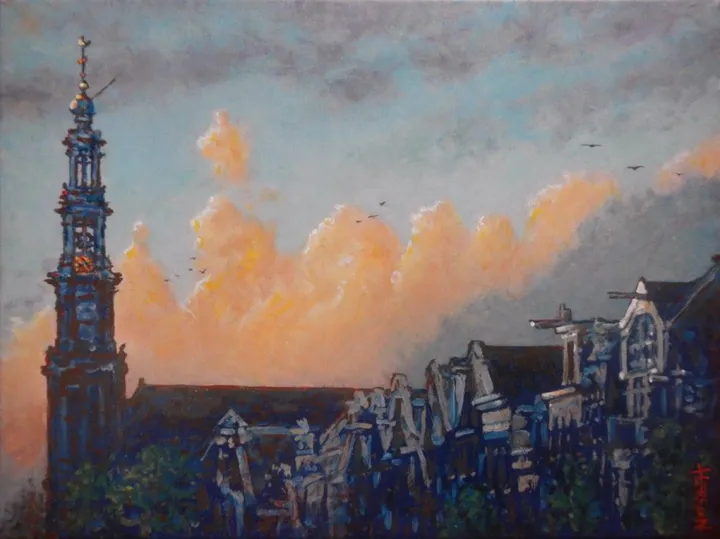 Lowlights of Amsterdam 2, œuvre de Shaun Herron