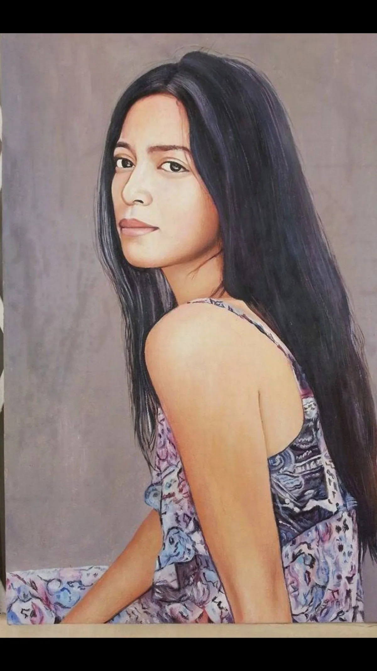 Modern Monaliza, artwork by Marie Expert