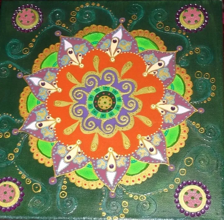 Mandal-a, œuvre de Marie-Ange Braun
