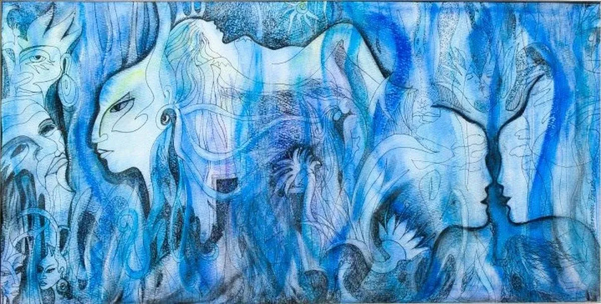 Le mystere de la deesse, œuvre de Carmen Bravo