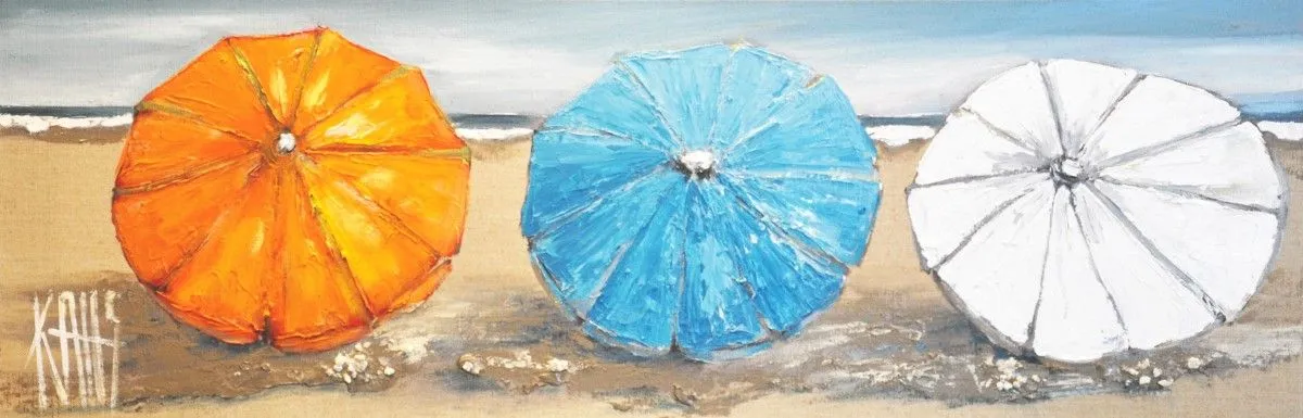 Sur la plage, artwork by Galerie Arnaud
