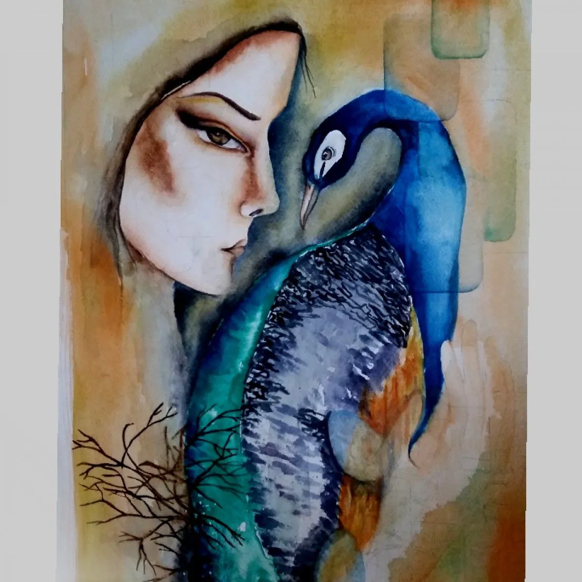 Moment, artwork by Beenish Azam