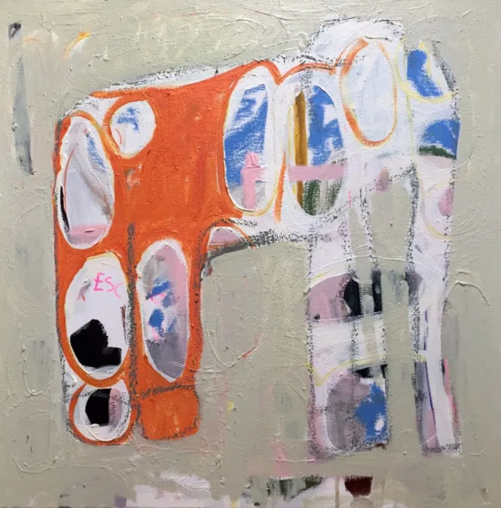 Rebuild Me Back In You (That's Something To Look Forward To), artwork by Borg de Nobel
