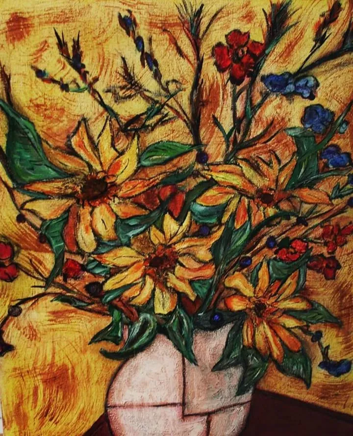 Bouquet, artwork by Jean-pierre Delisle
