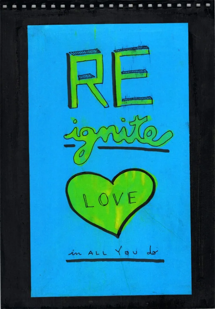 REignite love in all you do, œuvre de Ds ARTworks by Diana Matoso
