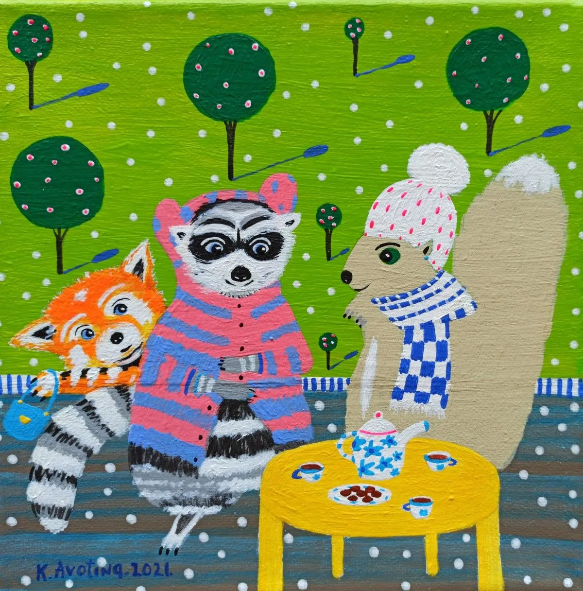 Pass Me The Cookie, œuvre de Katrina Avotina