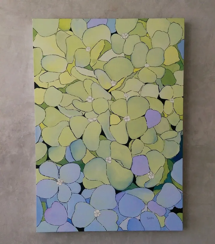 Flores, œuvre de Ileana jimenez