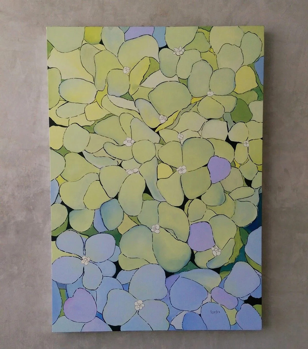 Flores, œuvre de Ileana jimenez