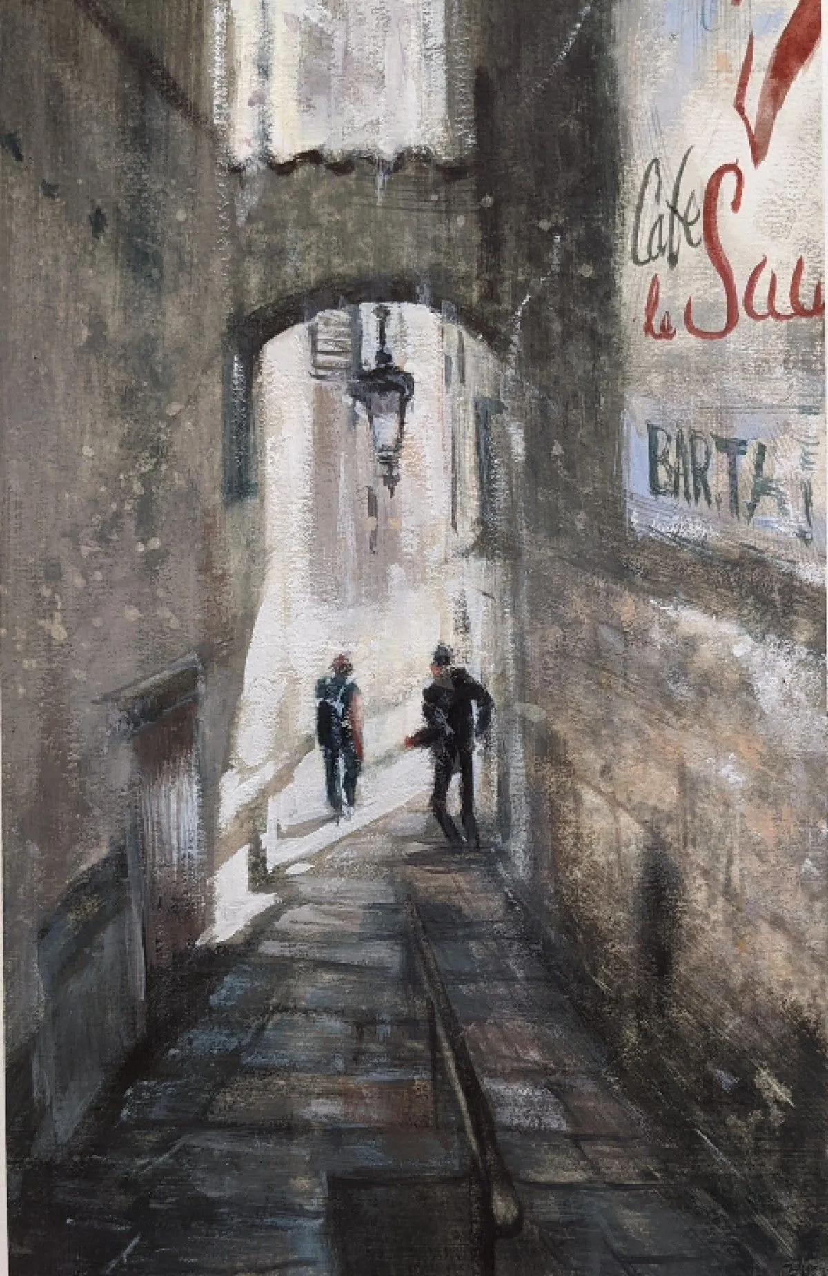 Alleyway of Grasse, œuvre de Misure Nien