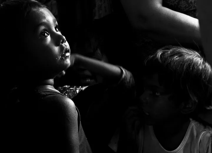innocence, œuvre de Karamjeet Singh