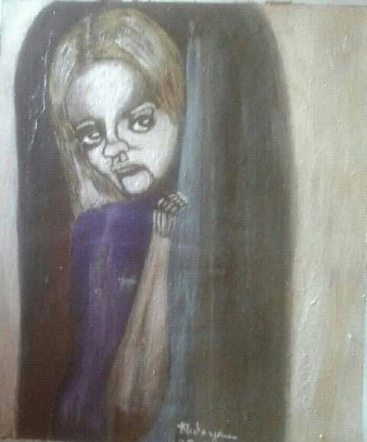 The eaves dropper, œuvre de Sitidziwa Ndoya