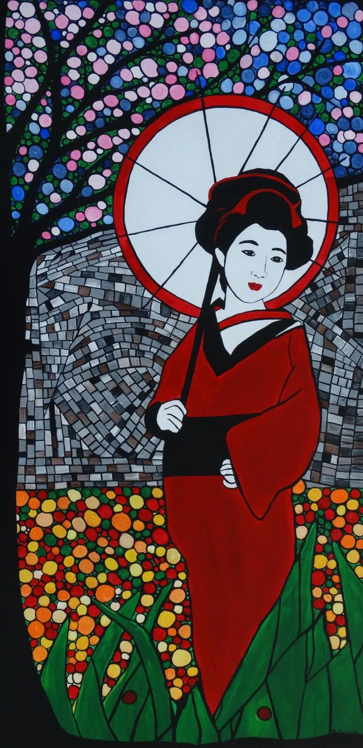 Spring Blossom, œuvre de Rachel Olynuk