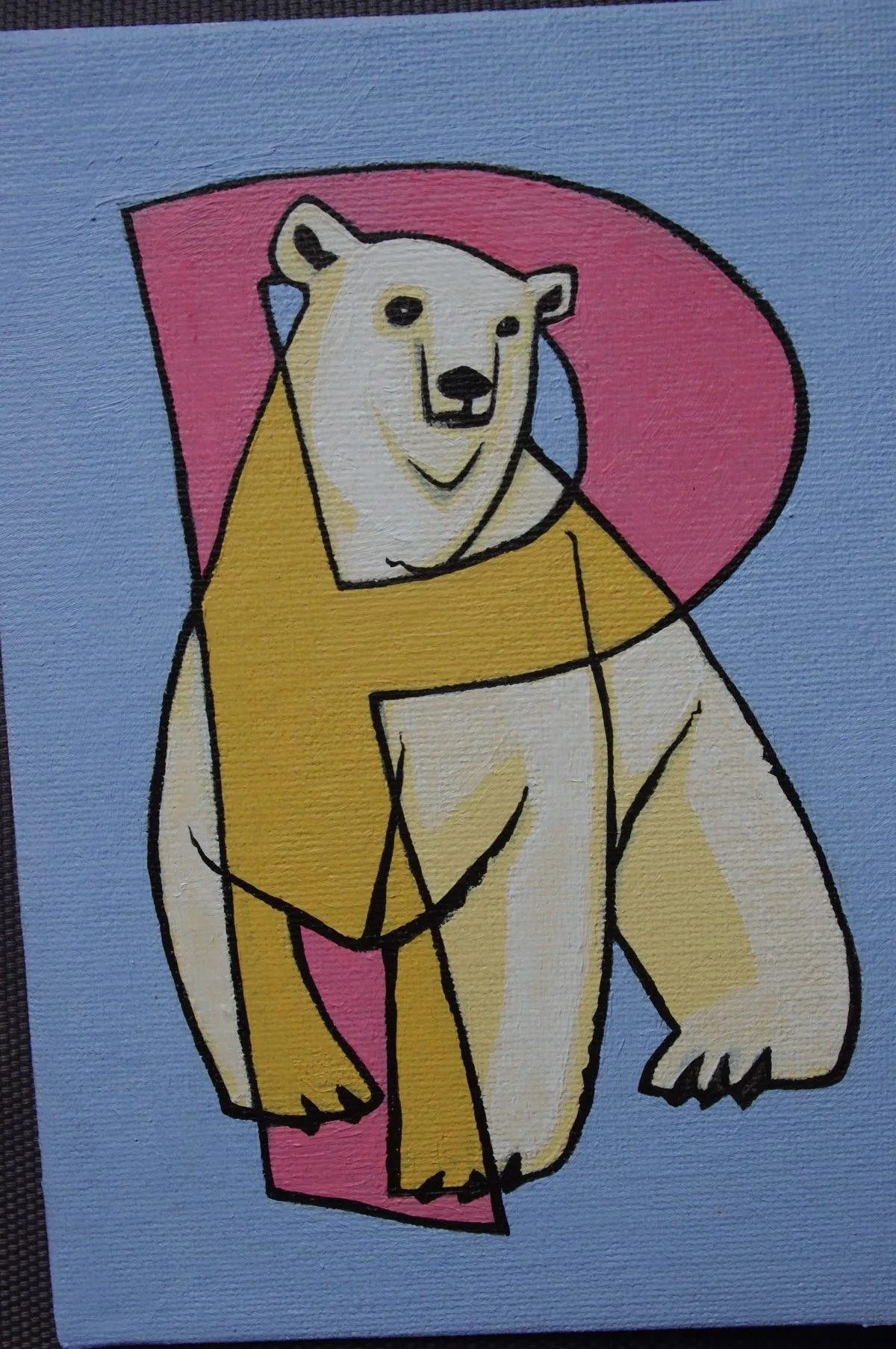 P is for Polar Bear, œuvre de Geoffrey Humble