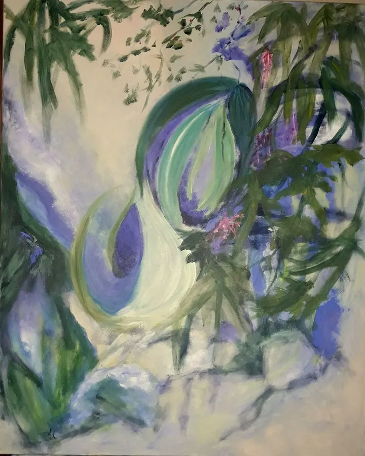 TROPICAL no 7, œuvre de Aase Lind