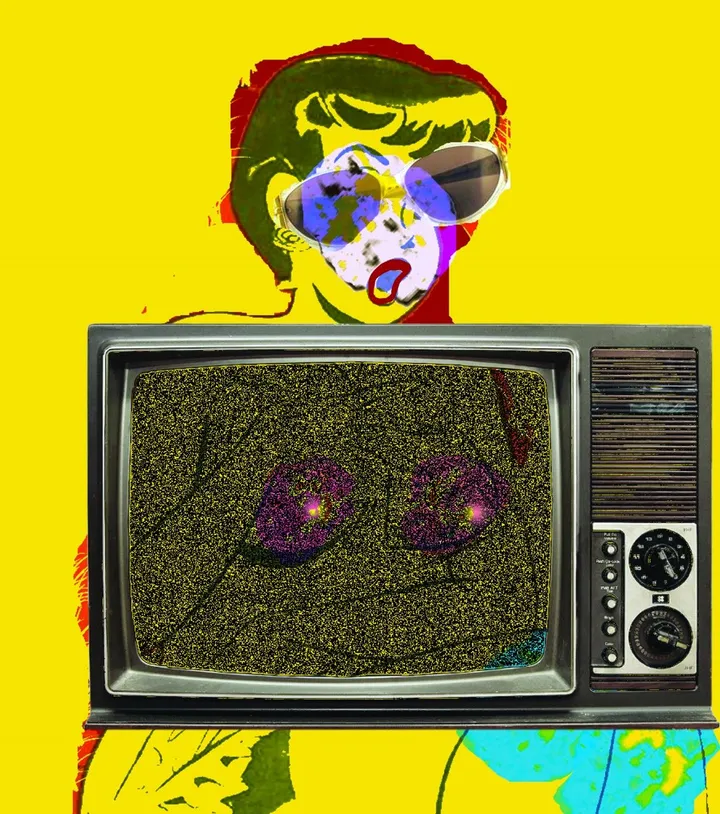Premium yellow 2, œuvre de P N