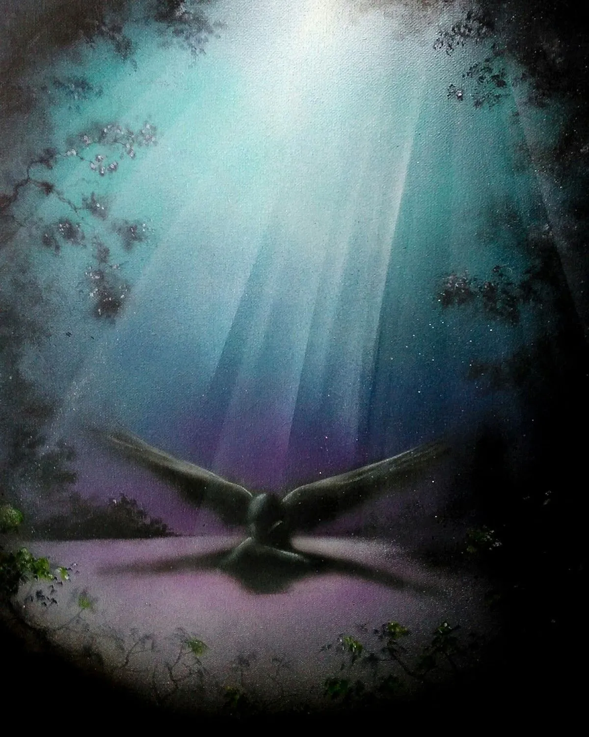 Fallen Angel, œuvre de Mat Chapman