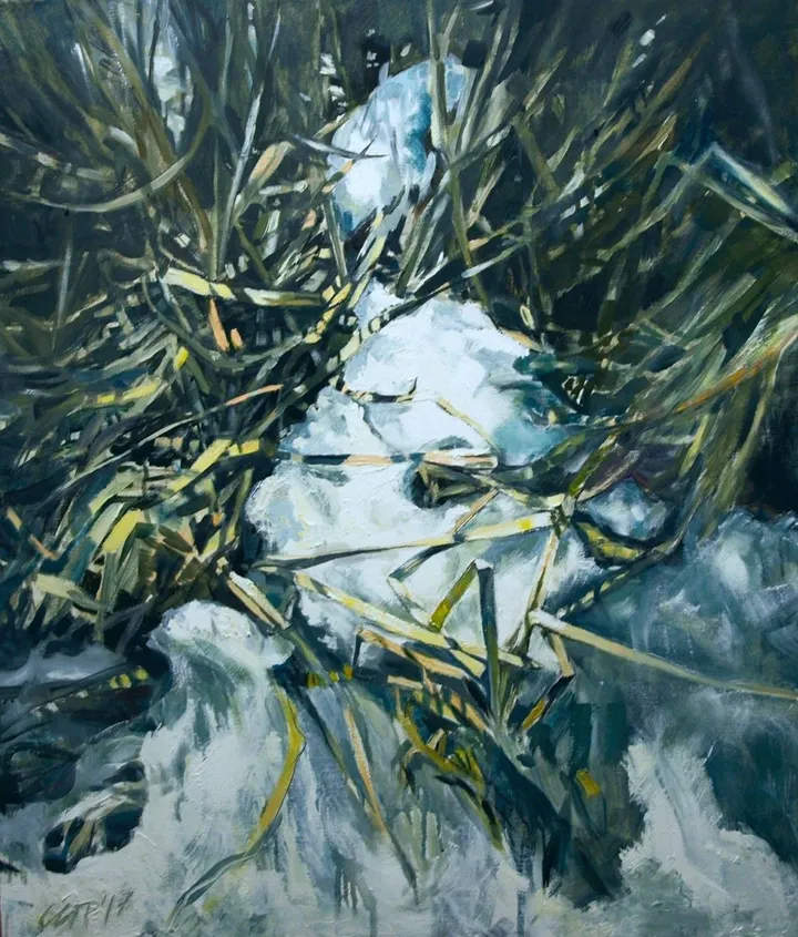 "States of the water" II, œuvre de Sylvia Stratieva