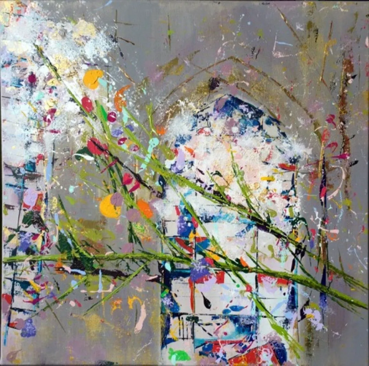 L'âme du vitrail, artwork by Nathalie Mauresmo