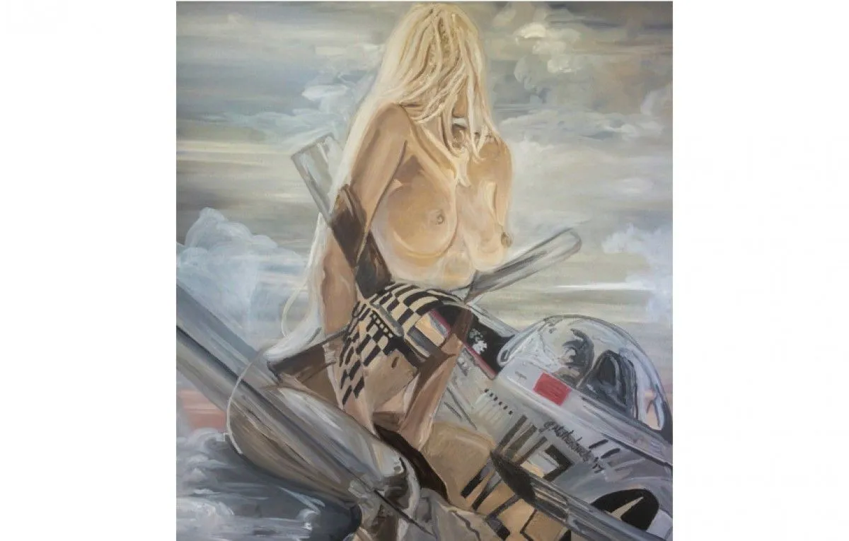 Airborne Maiden, œuvre de Grant Netherlands