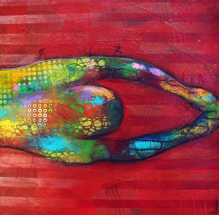 S'y plonger, 2015, artwork by Nancy Létourneau