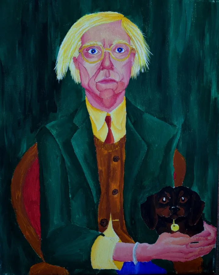 Andy Warhol, œuvre de Olimpia Mazzei
