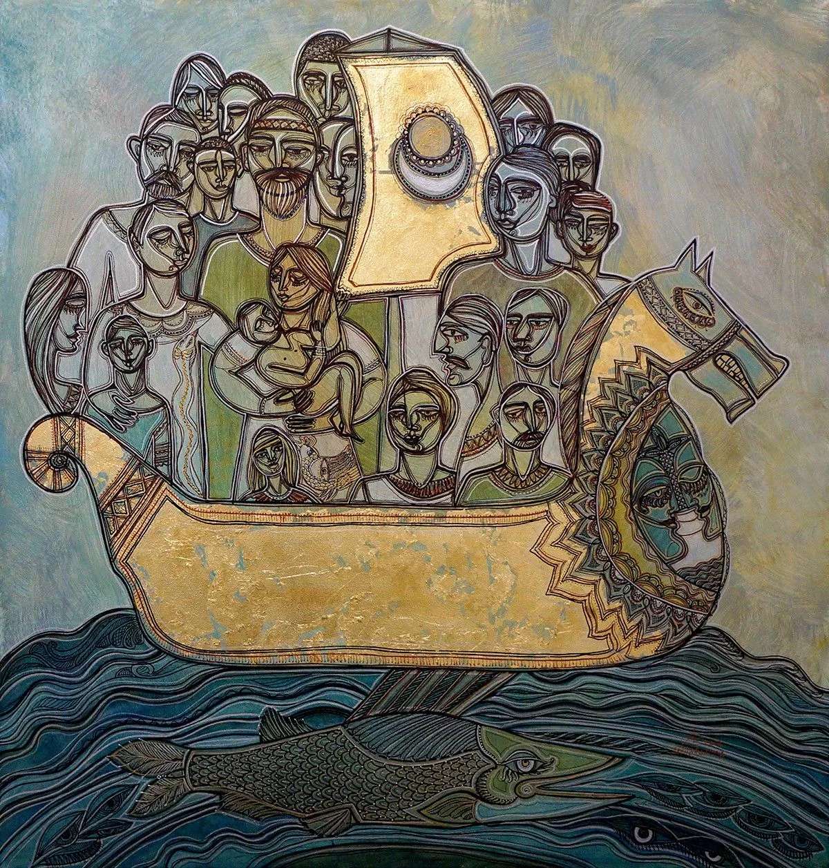 The Ark of Life Journey, œuvre de Ekaterina Abramova