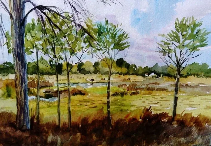 Doñana, œuvre de Tito Llorente