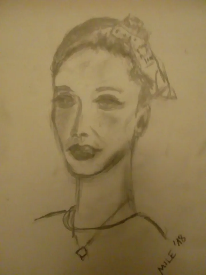 THE GIRL, œuvre de Mile Vilotijevic