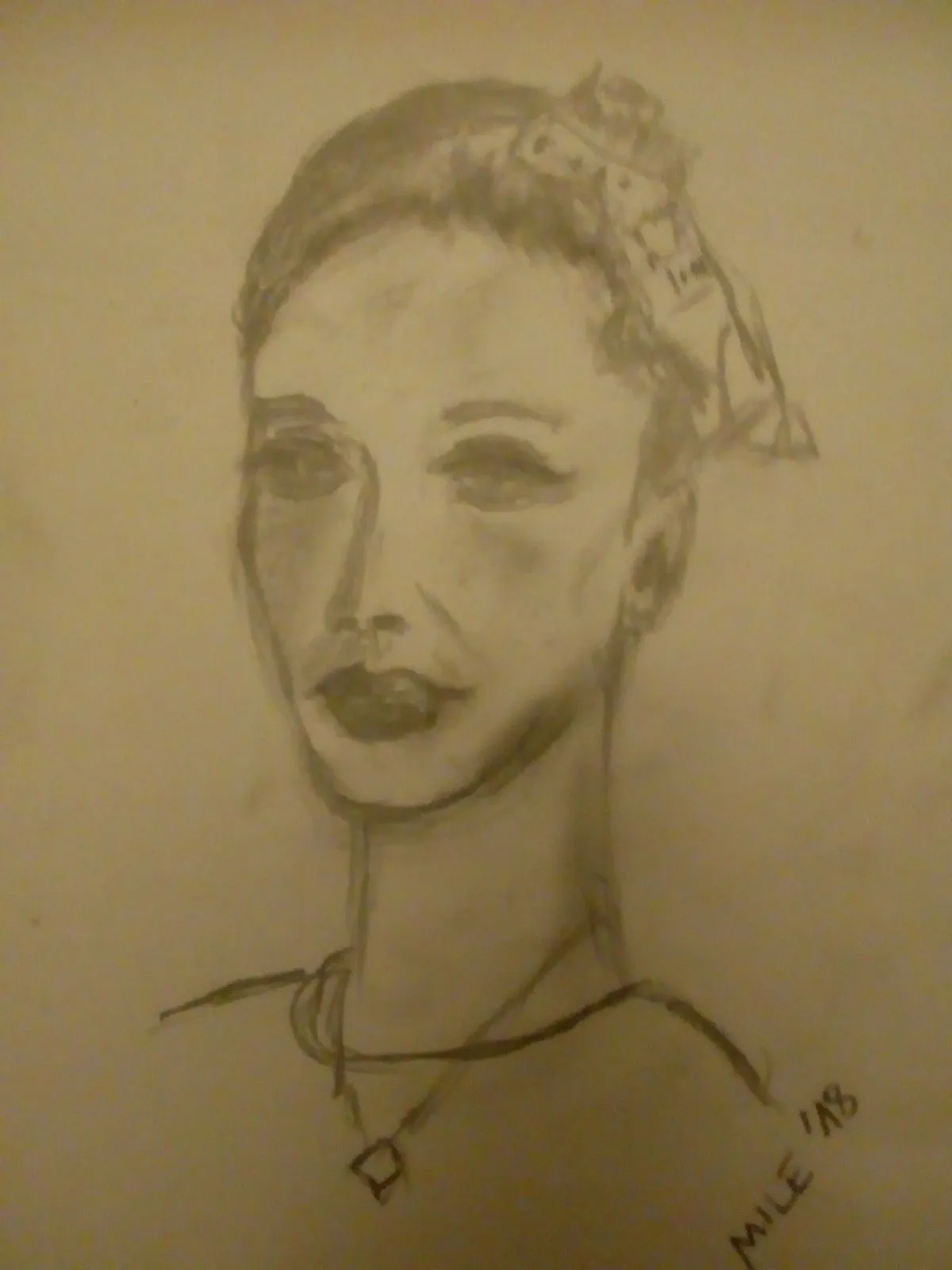 THE GIRL, œuvre de Mile Vilotijevic