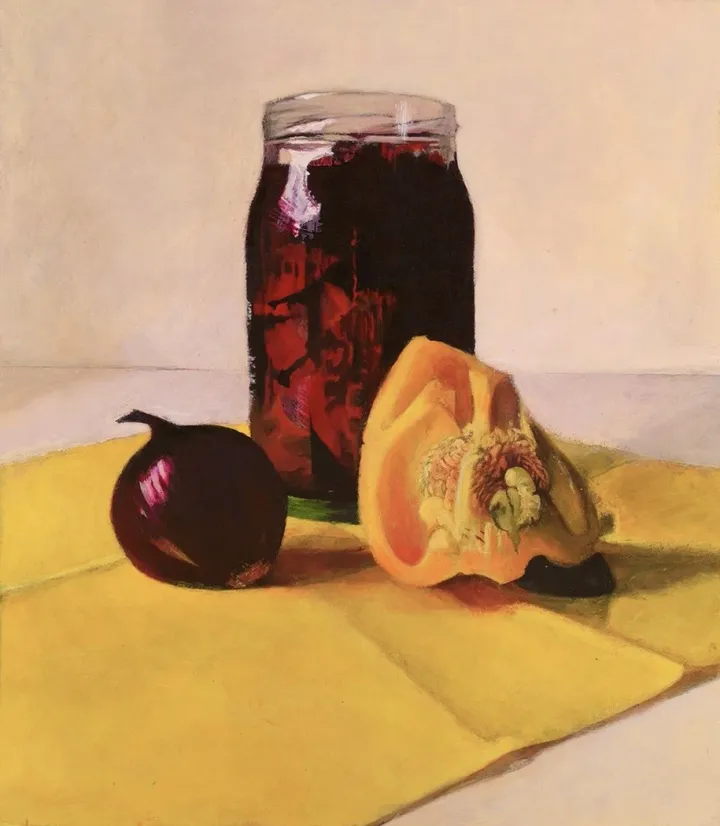 Rubby red beet, œuvre de Lea Laboy