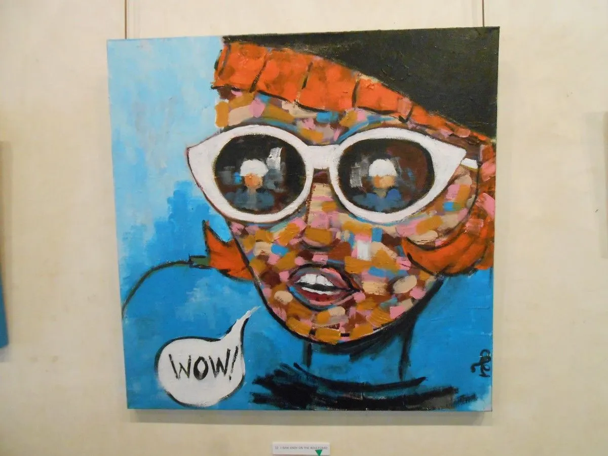 I saw Andy on the bolevard, artwork by Joao Dias