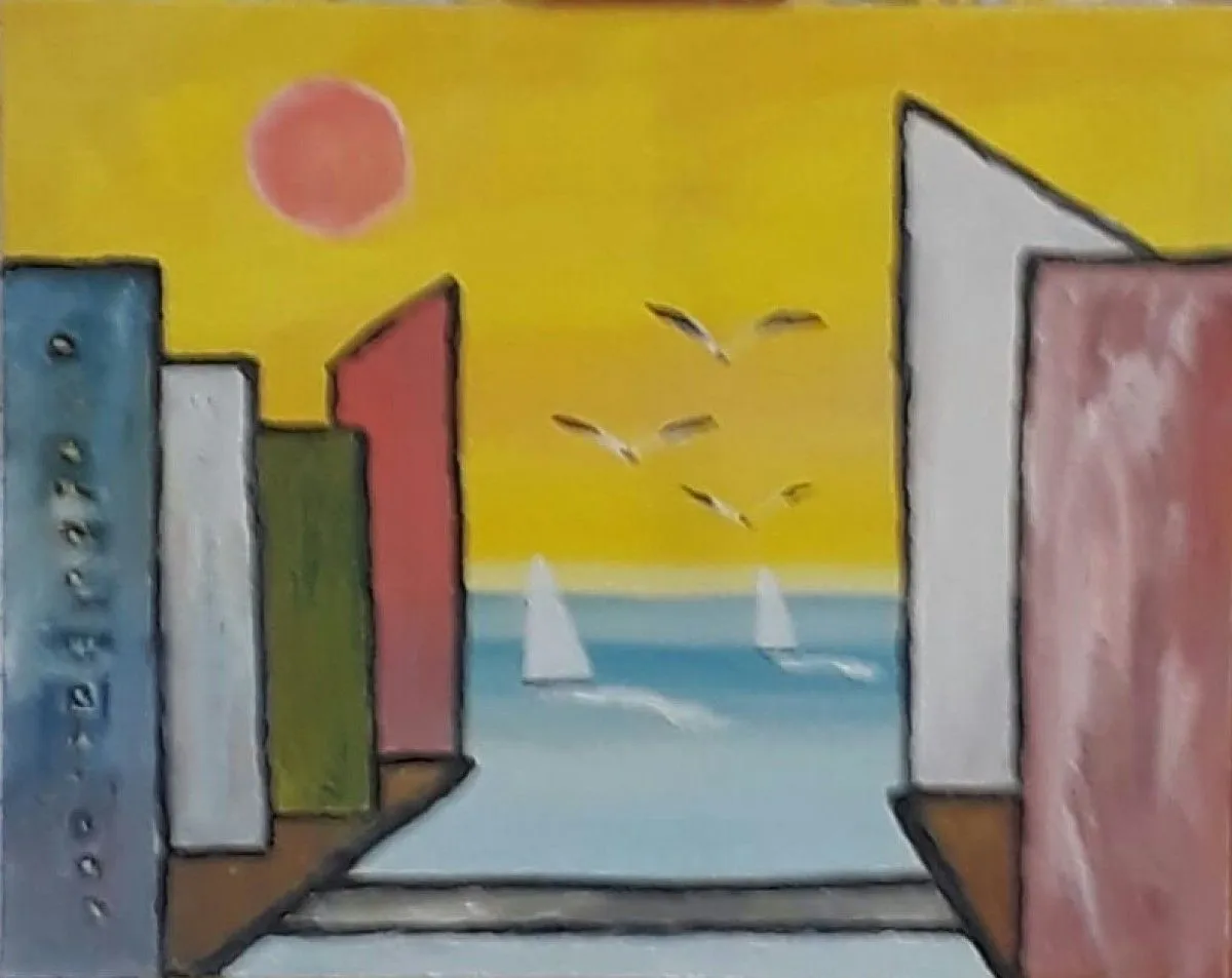 My city, œuvre de Stankevicaite .