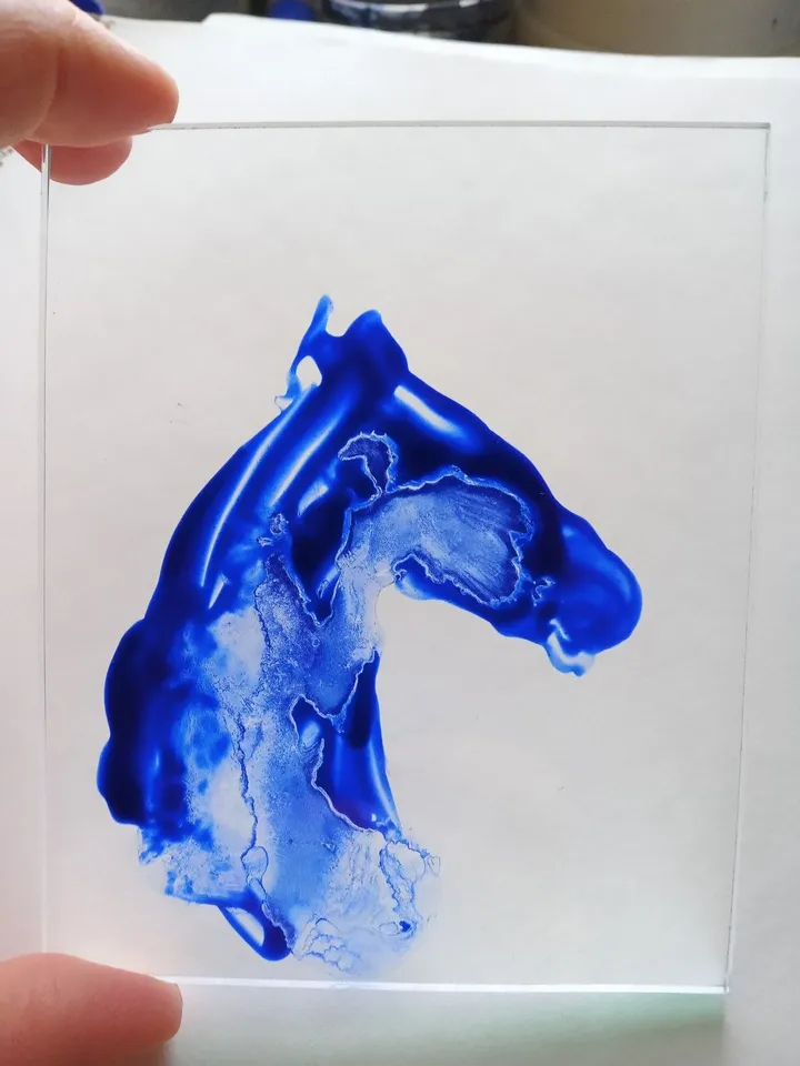 into the blue 1, artwork by marija colic