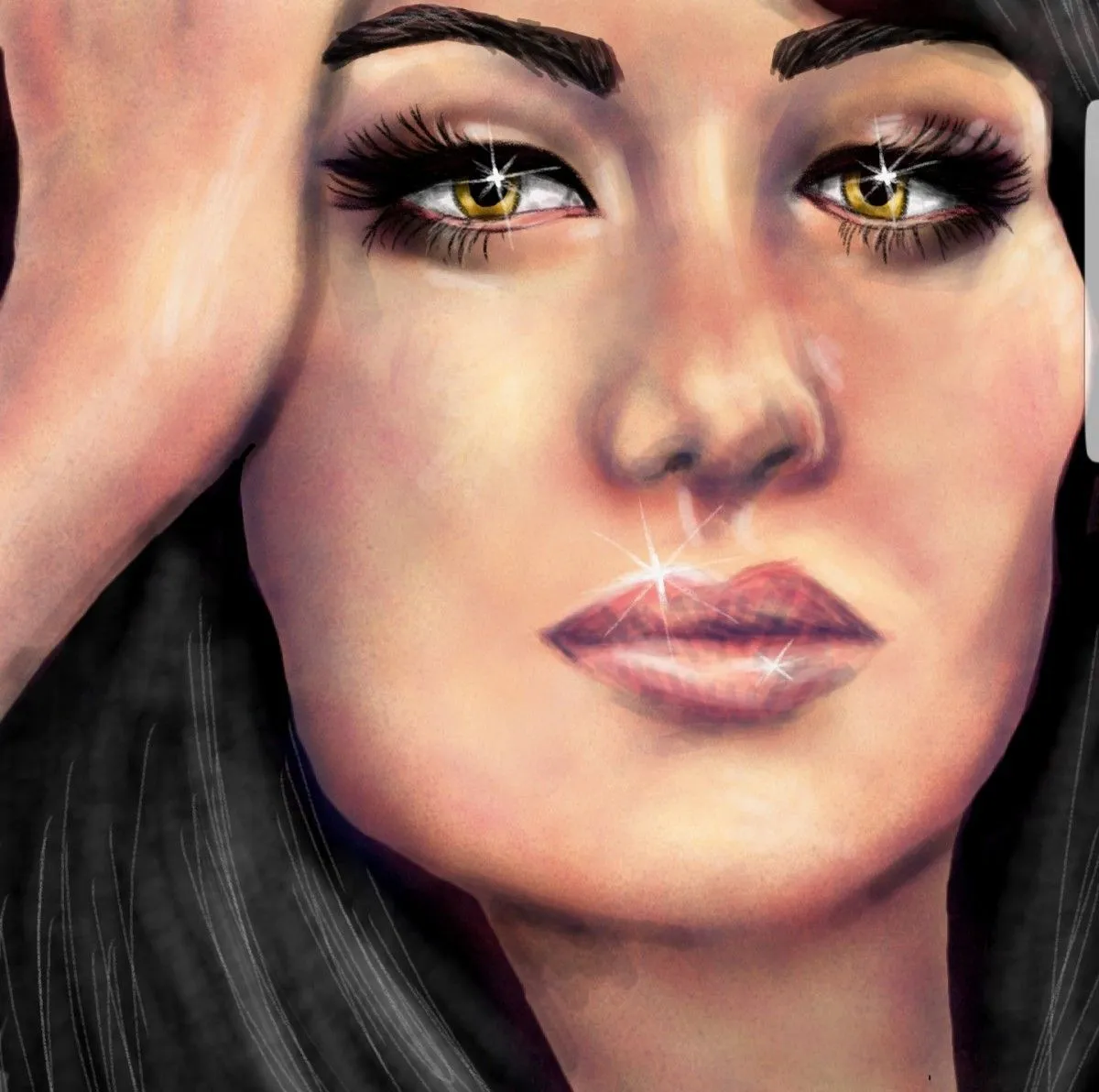 Shine bright, artwork by Ellis Eyre