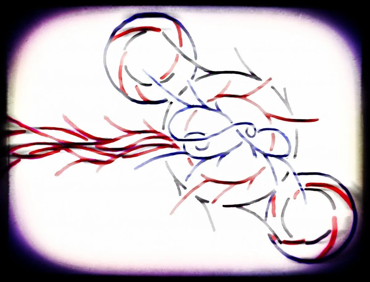 Tri Circle Flare, artwork by Aai Jone