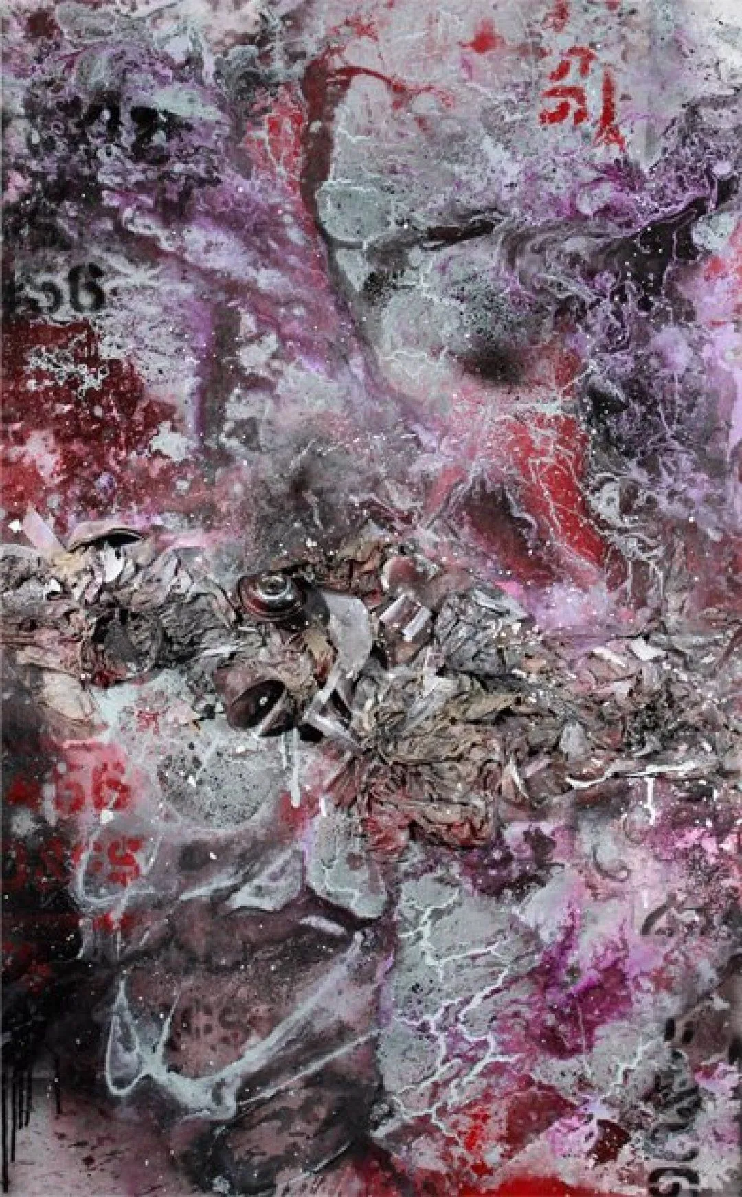 Garbage art serie - Article 65.89, œuvre de Jean-Francois Henri