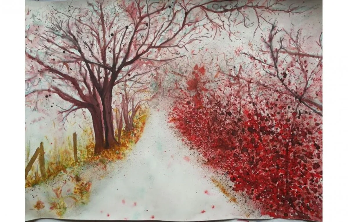 Winter, artwork by Petri Ška