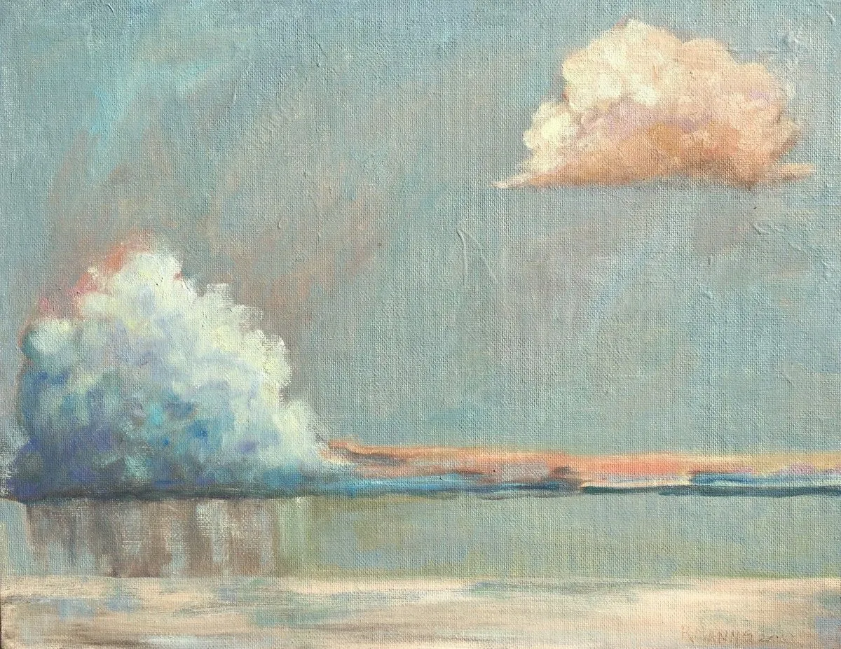 Next In Line/sold, artwork by Rebecca Manns