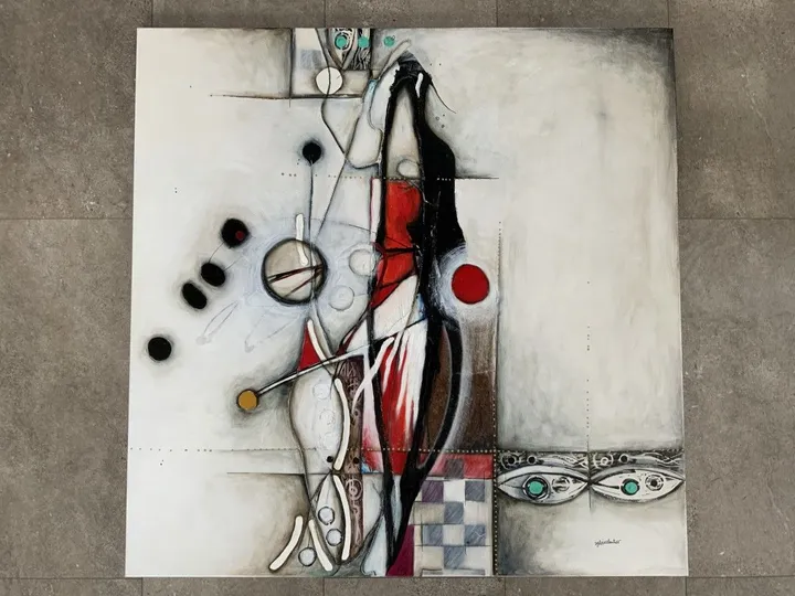 Observez la remontée, artwork by Sylvie Cloutier