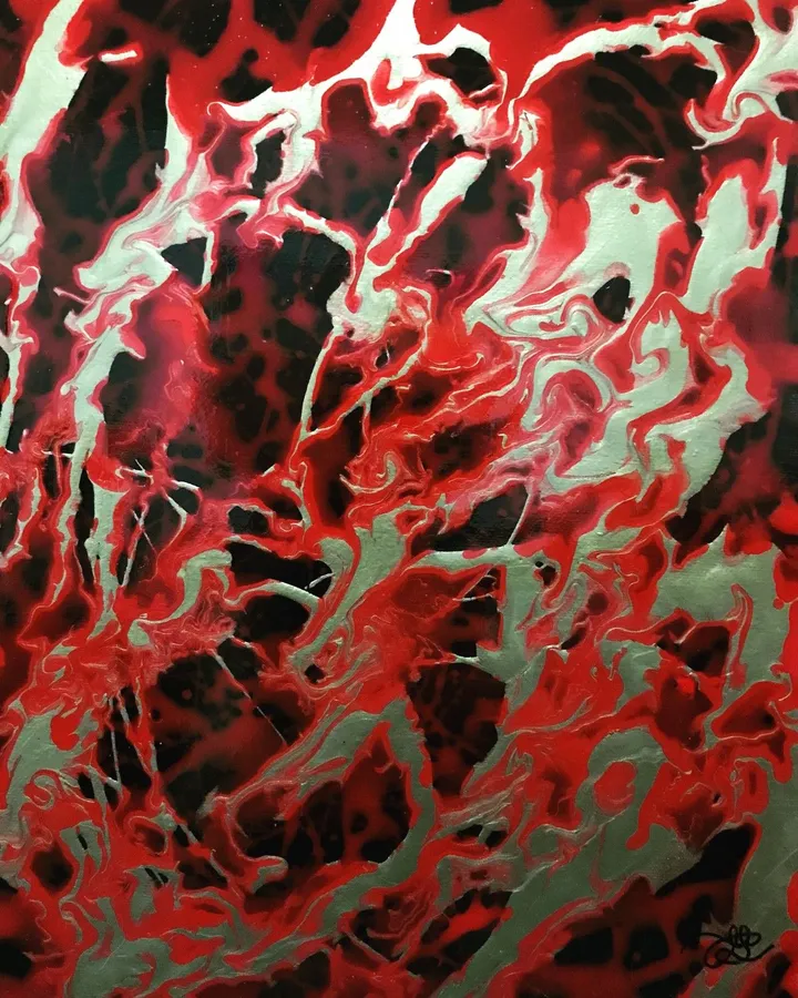 Rage, artwork by Chantal Gosselin