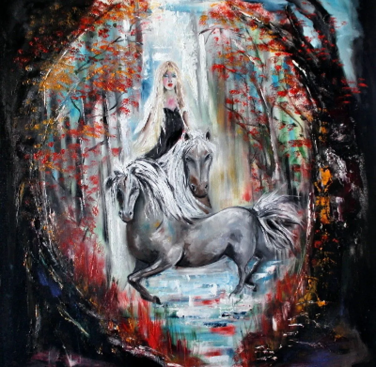 Il était une fois...., artwork by Johanne Hebert Coulombe