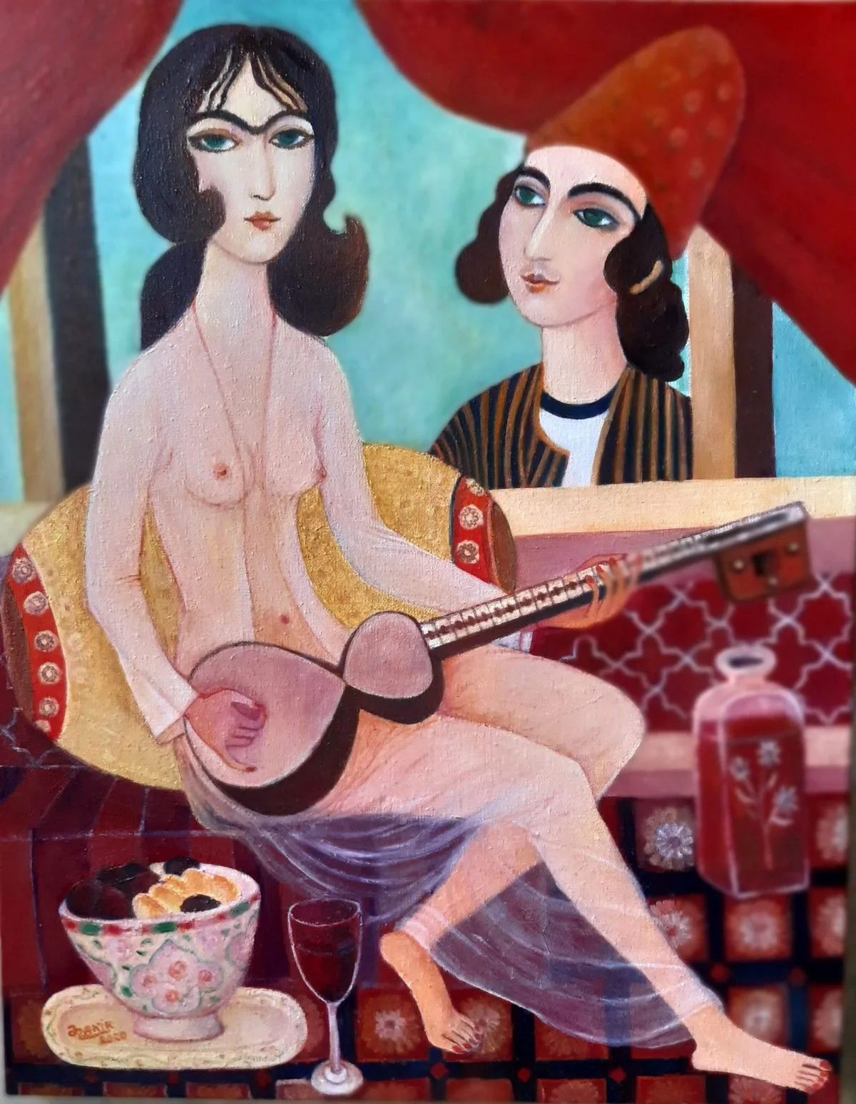 SONG OF LOVE, œuvre de ZAKIR AHMEDOV