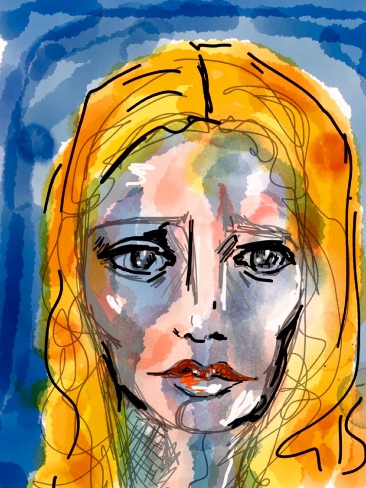 Reflection, artwork by Denise Bloomfield