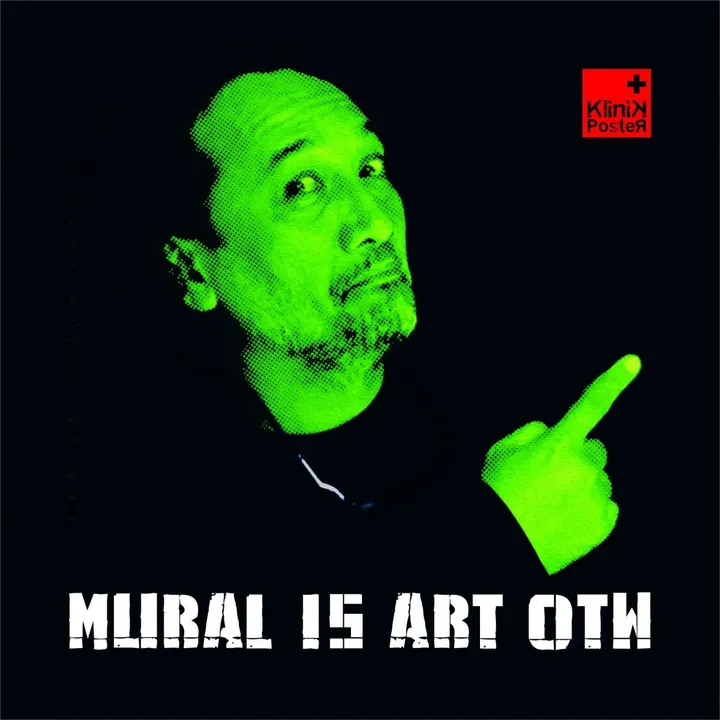 KLINIK POSTER | MURAL IS OTW: ON THE WALL, œuvre de erwin rustaman