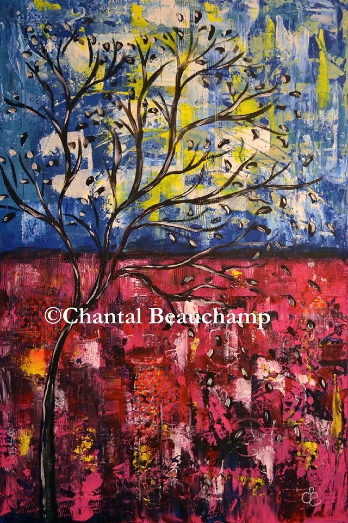 L'Arbre, artwork by Chantal Bochamp