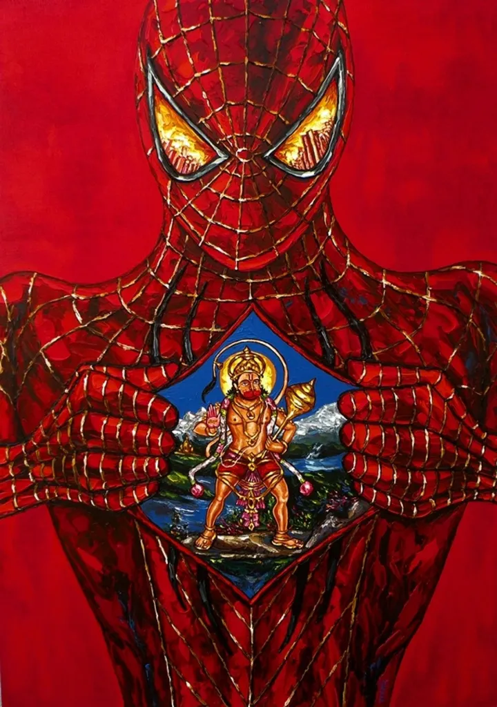 My Hero'', œuvre de Raj More