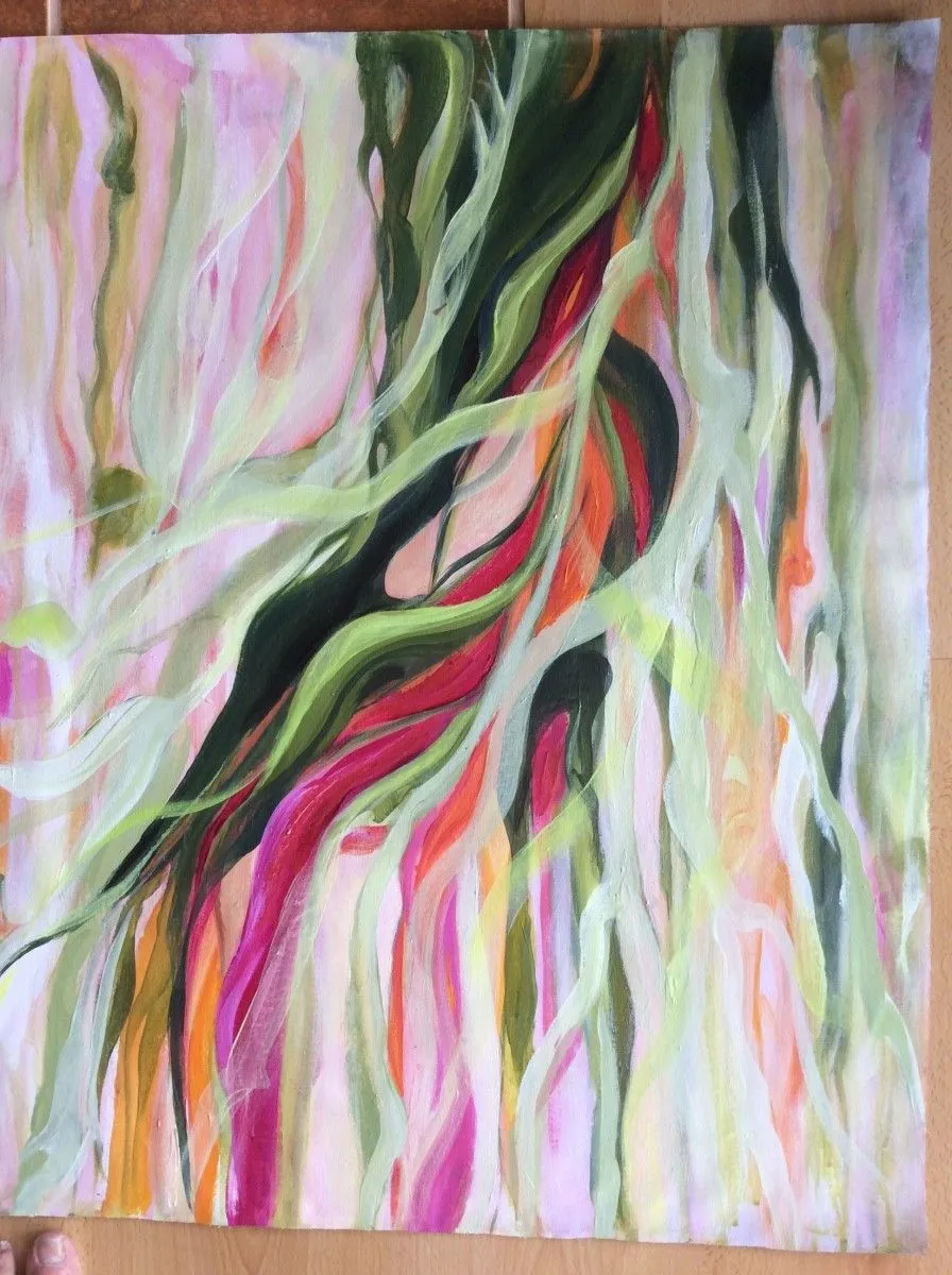 Végétal 1, œuvre de Guylaine Magny