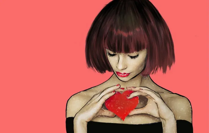 Amour de coeur, artwork by Farid Mahiedine